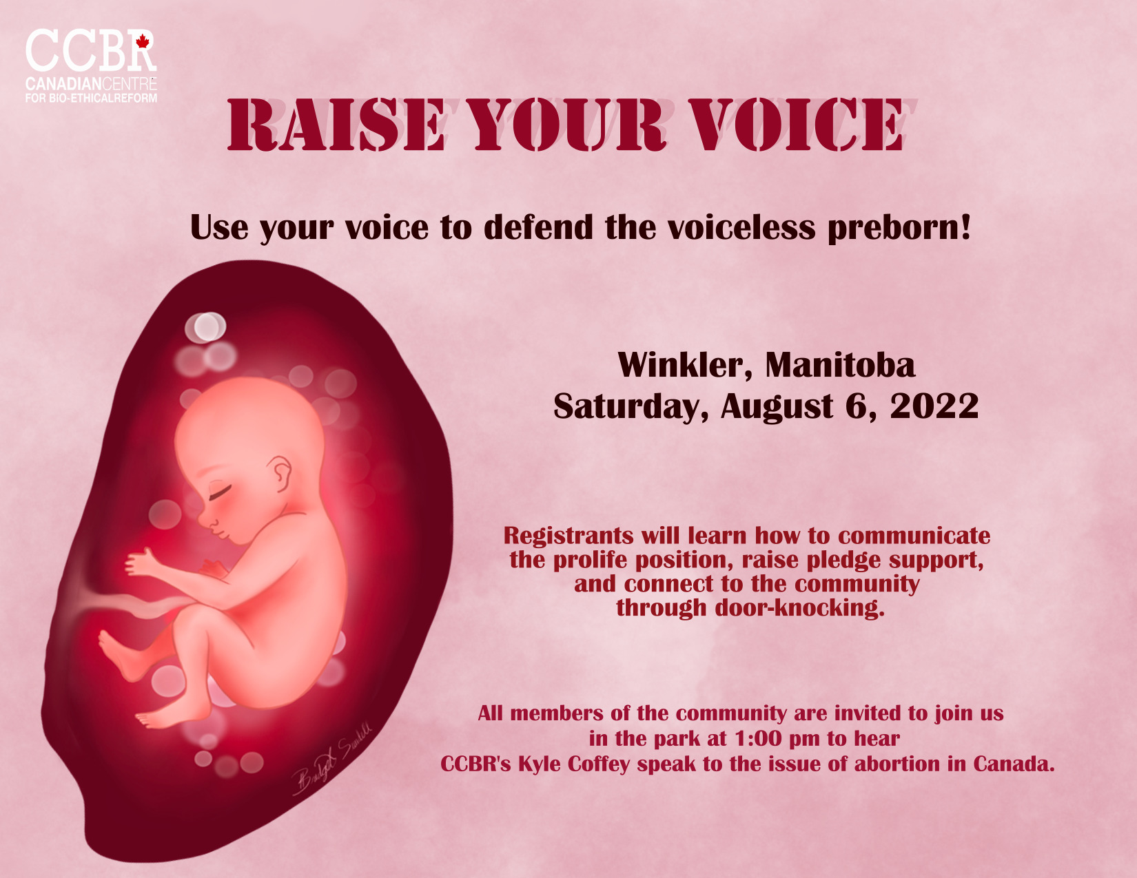 Raise Your Voice Winkler 2022