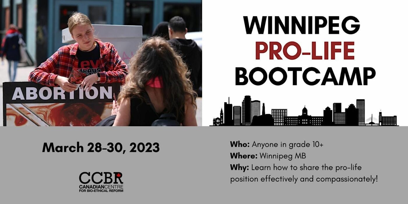 Winnipeg Pro-life Bootcamp