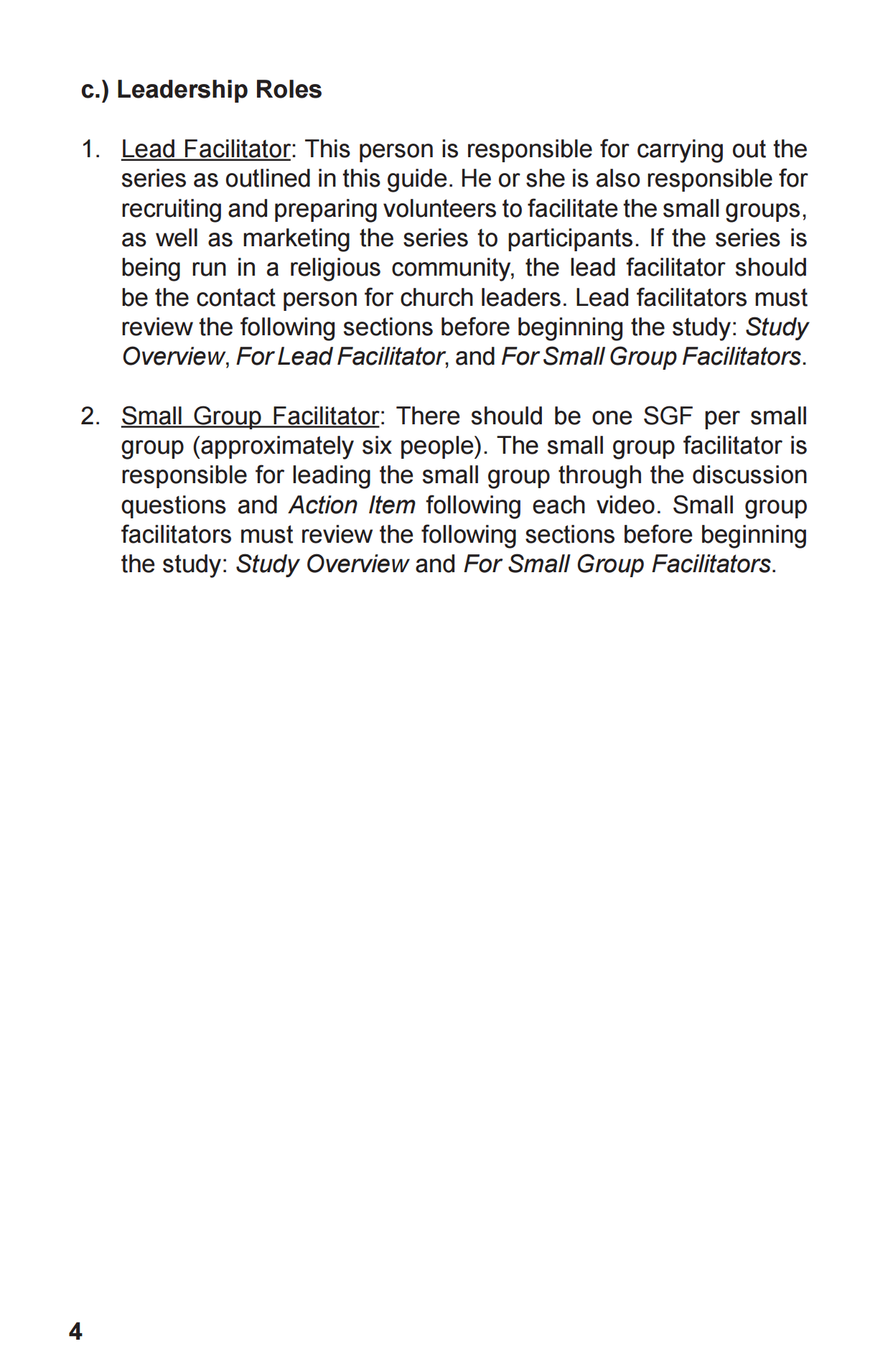 Study Series: Facilitator's Guide - Image 8