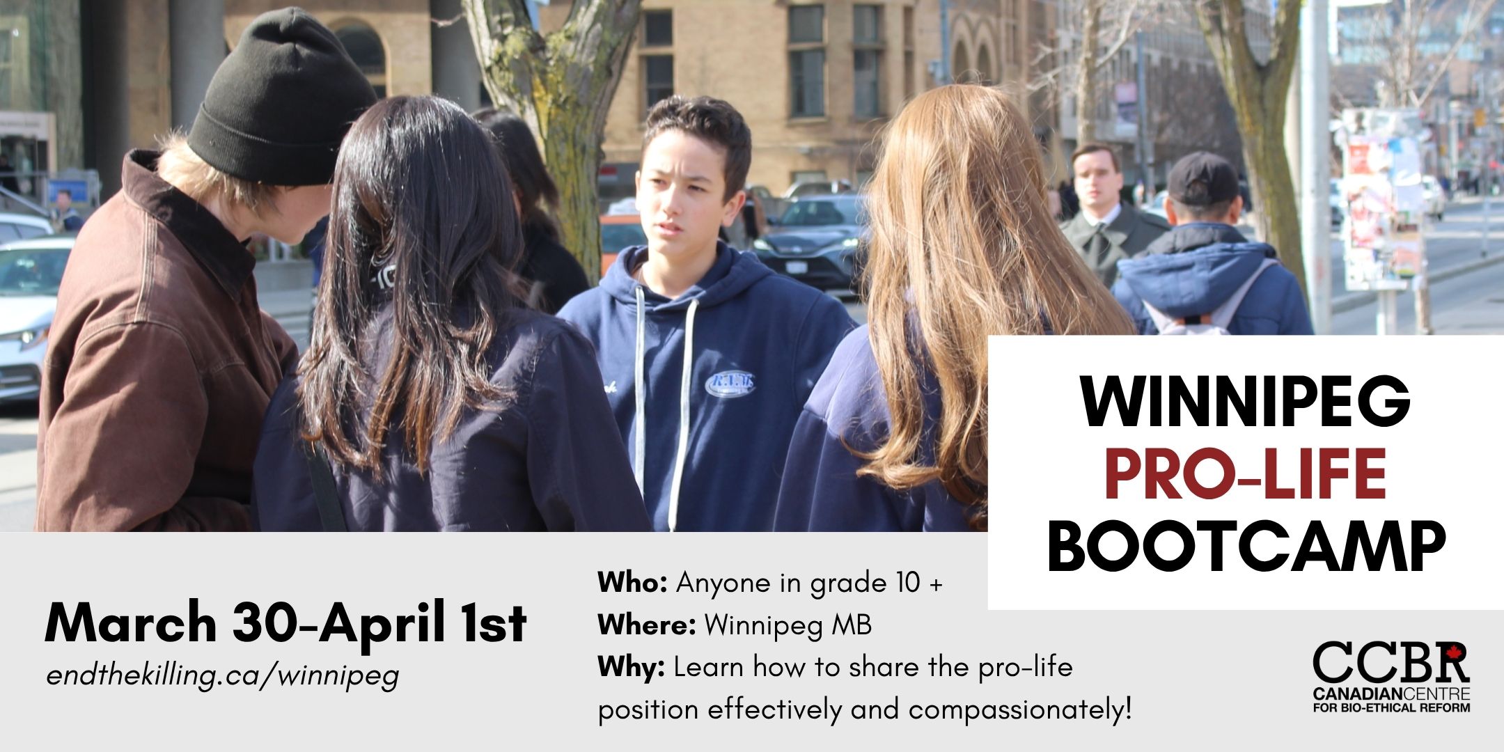 Winnipeg Pro-life Bootcamp